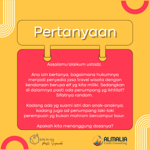 Hukum Usaha Travel (Ikhtilat)
