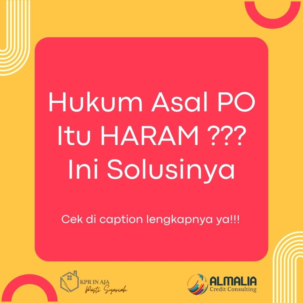 Hukum Asal PO itu Haram?